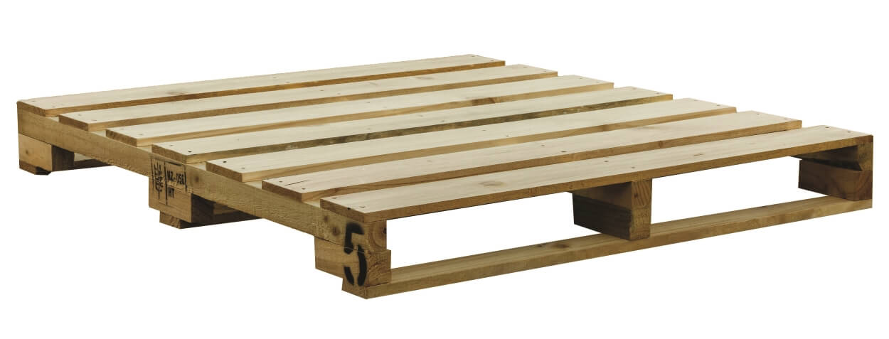 Image of timber lightweight export pallet