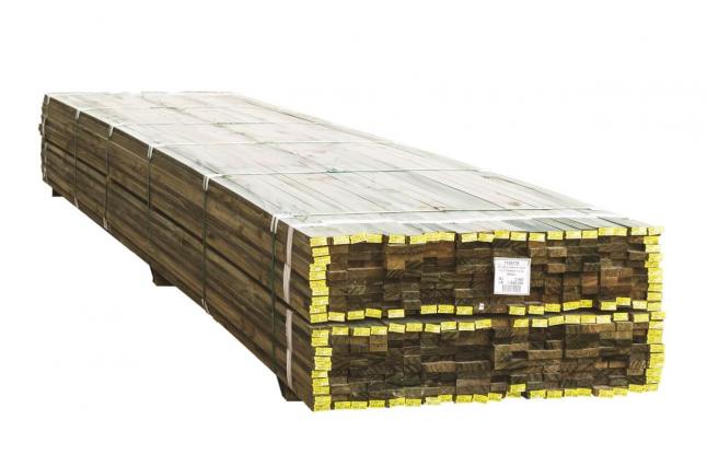 Image of a stack of timber cavity battens